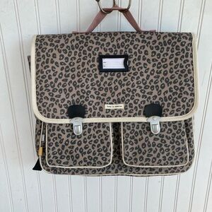 Zara: Leopard Print Satchel/Backpack.